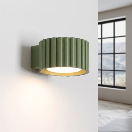Nástěnné svítidlo AURA 1xGX53/10W/230V zelená