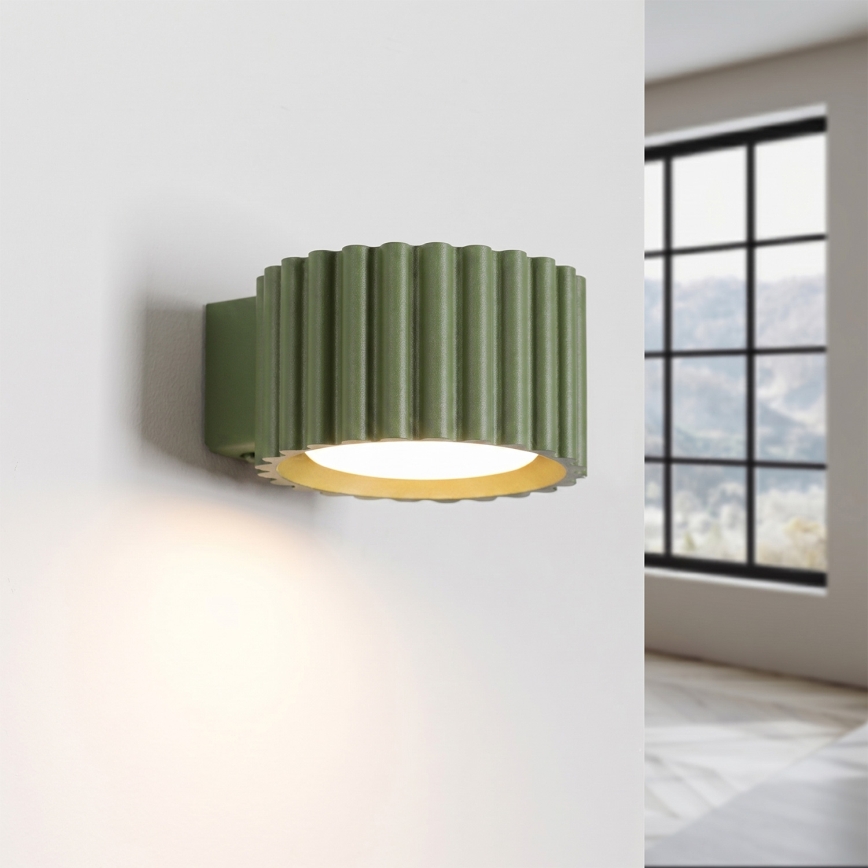 Nástěnné svítidlo AURA 1xGX53/10W/230V zelená