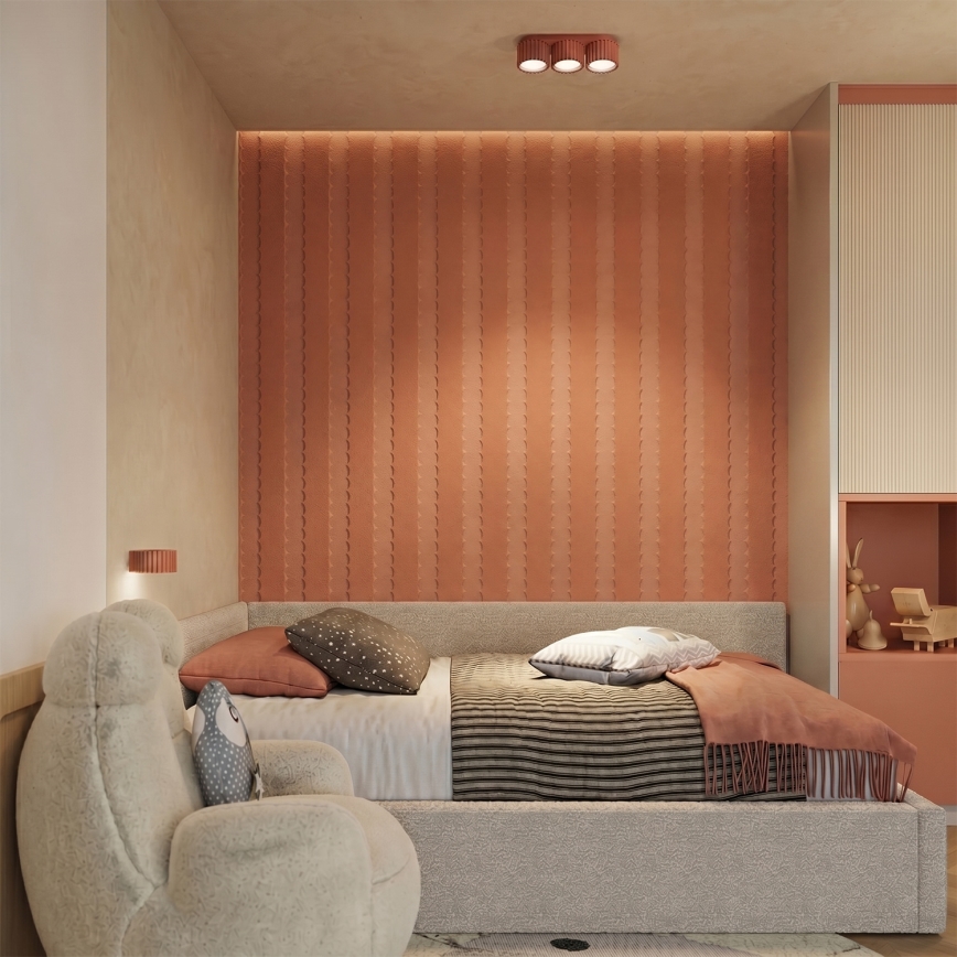 Nástěnné svítidlo AURA 1xGX53/10W/230V oranžová