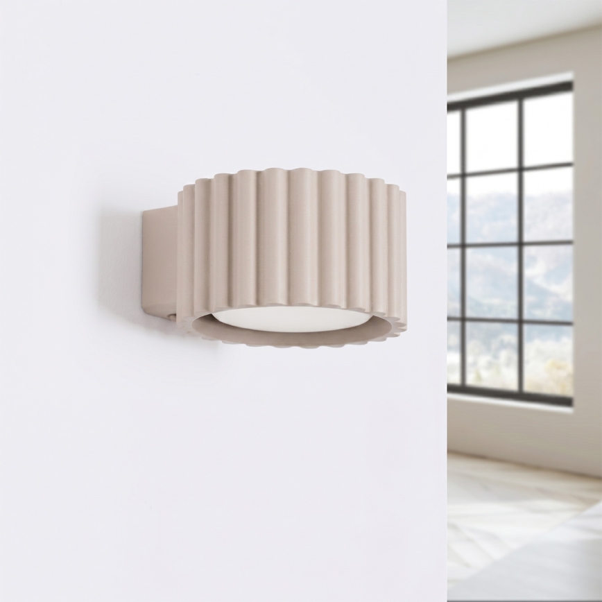 Nástěnné svítidlo AURA 1xGX53/10W/230V taupe