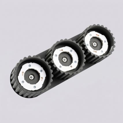 Bodové svítidlo AURA 3xGX53/10W/230V černá