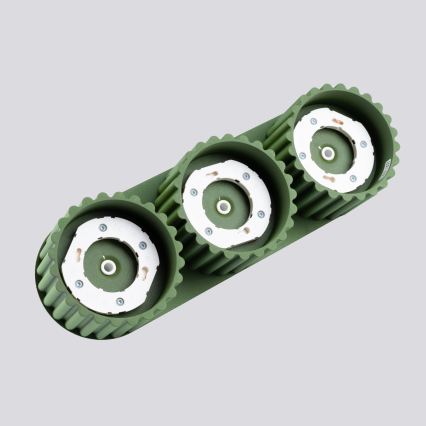 Bodové svítidlo AURA 3xGX53/10W/230V zelená