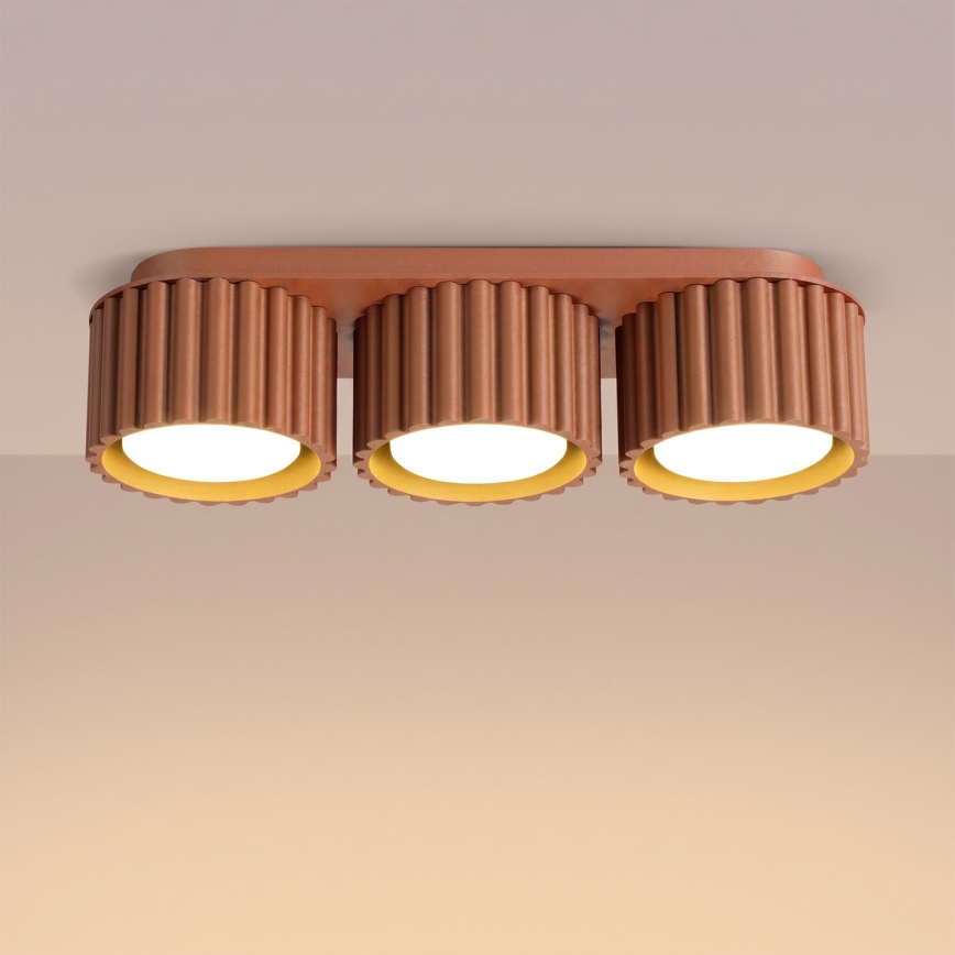 Bodové svítidlo AURA 3xGX53/10W/230V oranžová