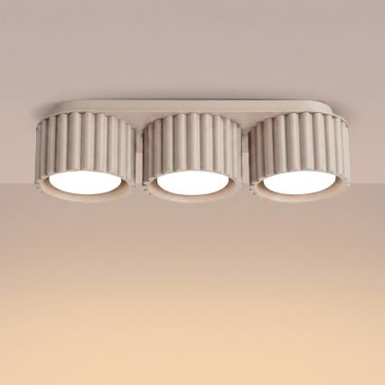 Bodové svítidlo AURA 3xGX53/10W/230V taupe
