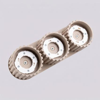 Bodové svítidlo AURA 3xGX53/10W/230V taupe