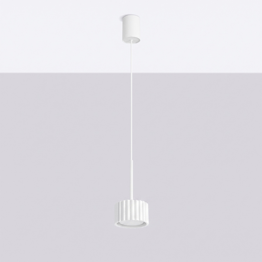 Lustr na lanku AURA 1xGX53/10W/230V bílá
