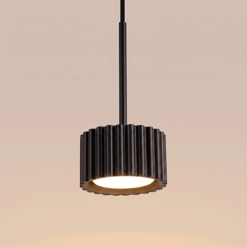 Lustr na lanku AURA 1xGX53/10W/230V černá