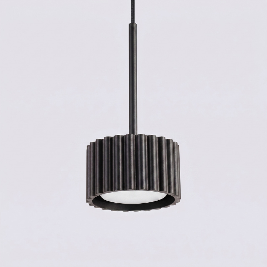 Lustr na lanku AURA 1xGX53/10W/230V černá