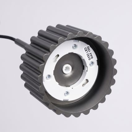 Lustr na lanku AURA 1xGX53/10W/230V černá