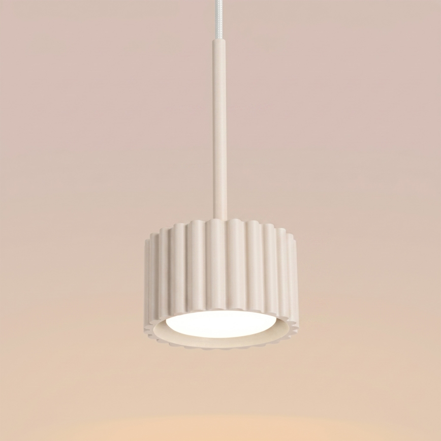 Lustr na lanku AURA 1xGX53/10W/230V krémová