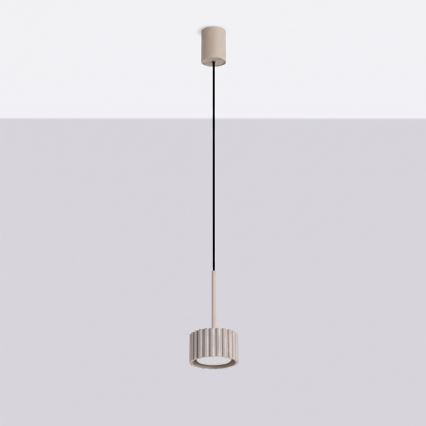 Lustr na lanku AURA 1xGX53/10W/230V taupe
