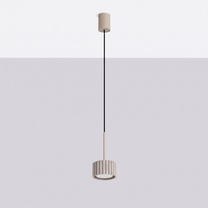 Lustr na lanku AURA 1xGX53/10W/230V taupe