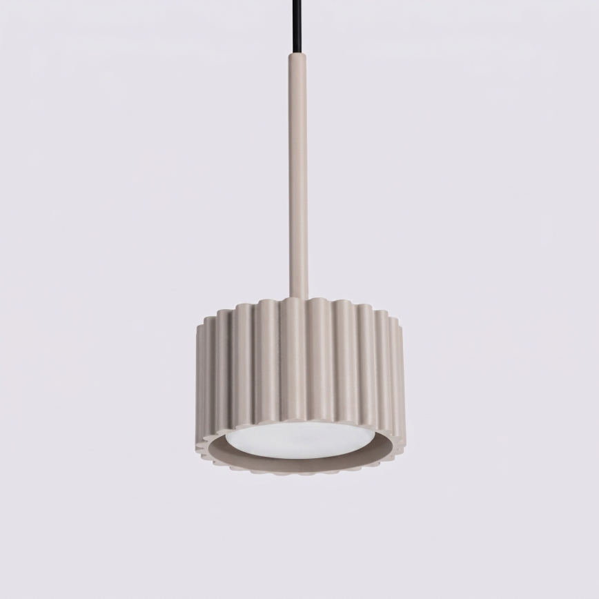 Lustr na lanku AURA 1xGX53/10W/230V taupe