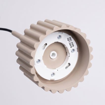 Lustr na lanku AURA 1xGX53/10W/230V taupe
