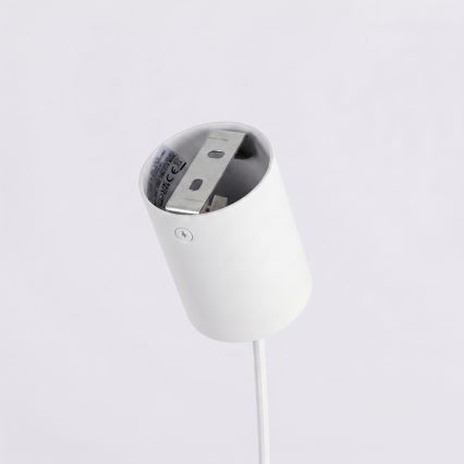 Lustr na lanku AURA 4xGX53/10W/230V bílá