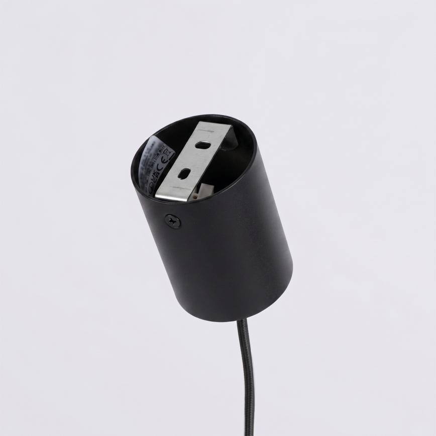 Lustr na lanku AURA 4xGX53/10W/230V černá