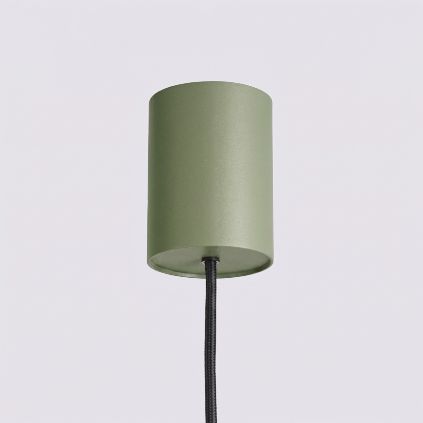 Lustr na lanku AURA 4xGX53/10W/230V zelená