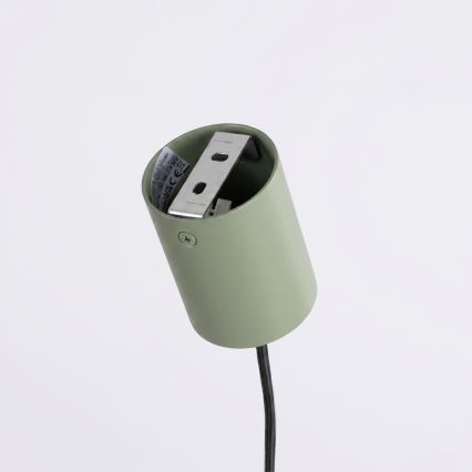 Lustr na lanku AURA 4xGX53/10W/230V zelená