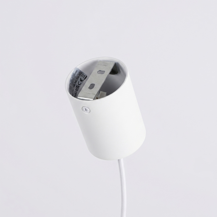 Lustr na lanku KARBON 4xGU10/10W/230V bílá