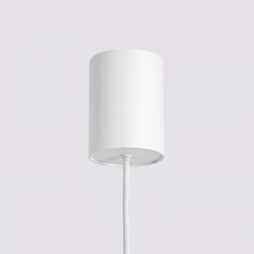 Lustr na lanku KARBON 4xGU10/10W/230V bílá
