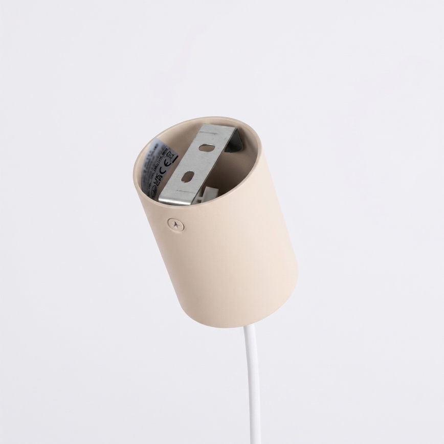 Lustr na lanku KARBON 4xGU10/10W/230V krémová