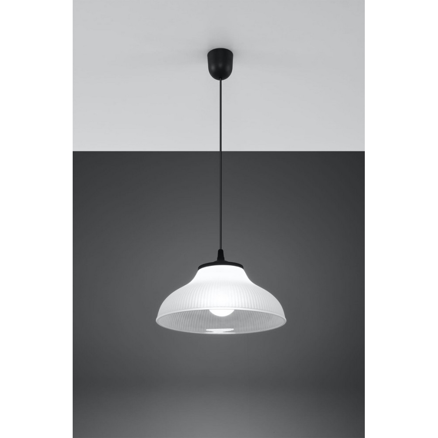 Lustr na lanku CORONA 1xE27/60W/230V