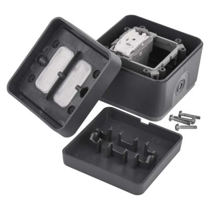Spínač domovní zapínací 250V/10A IP55