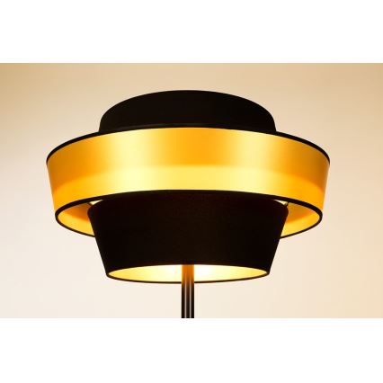 Stojací lampa PRETO GOLD 1xE27/60W/230V