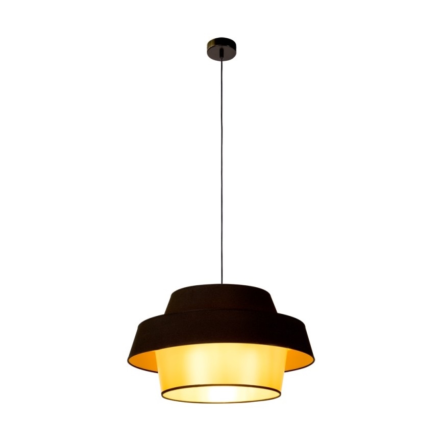 Lustr na lanku PRETO GOLD 1xE27/60W/230V