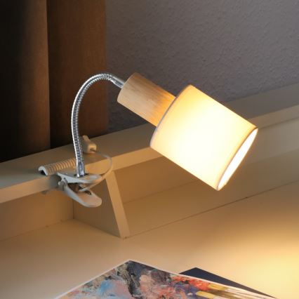 Lampa s klipem TREEHOUSE 1xE27/25W/230V