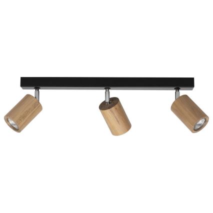 LED Stropní bodové svítidlo MATTI 3xGU10/5W/230V dub – FSC certifikováno