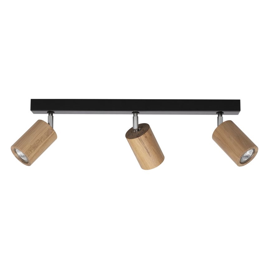 LED Stropní bodové svítidlo MATTI 3xGU10/5W/230V dub – FSC certifikováno
