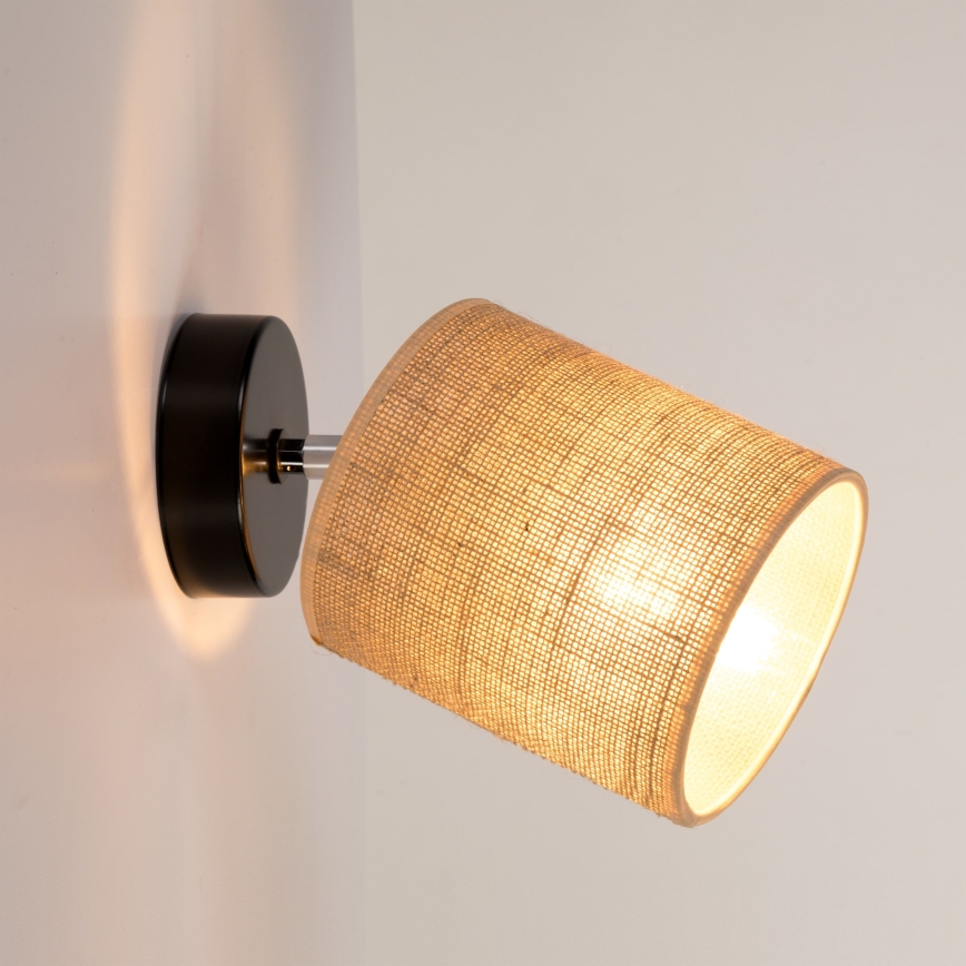 Nástěnné bodové svítidlo JUTE 1xE27/25W/230V