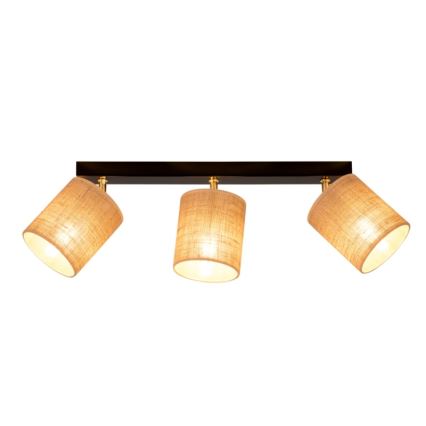 Stropní bodové svítidlo JUTE 3xE27/25W/230V