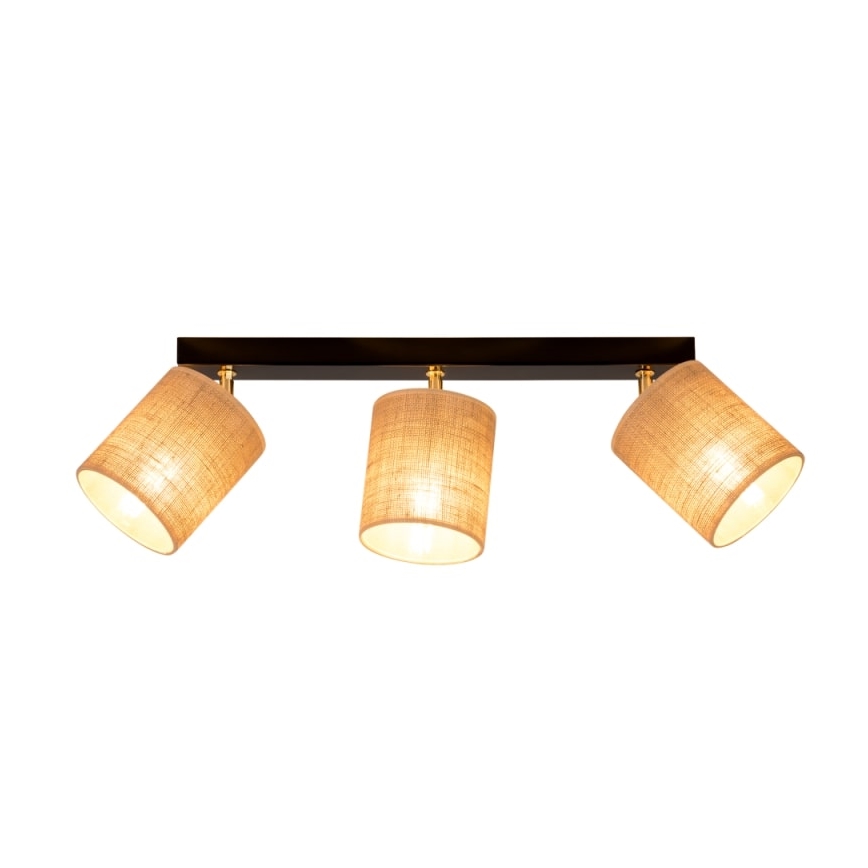 Stropní bodové svítidlo JUTE 3xE27/25W/230V