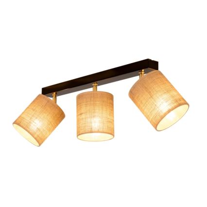 Stropní bodové svítidlo JUTE 3xE27/25W/230V