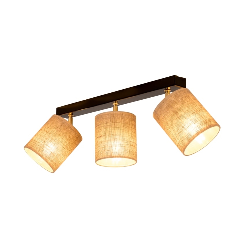 Stropní bodové svítidlo JUTE 3xE27/25W/230V