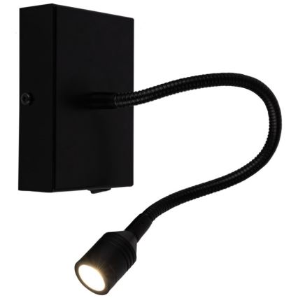 LED Nástěnné svítidlo LECTOR LED/2,5W/230V černá