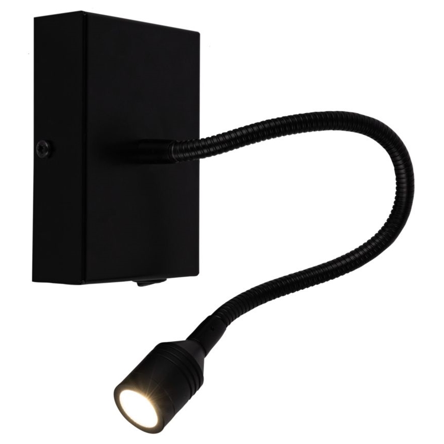 LED Nástěnné svítidlo LECTOR LED/2,5W/230V černá