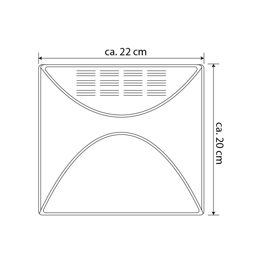 LED Solární domovní číslo LED/3x0,1W/2,4V 1200 mAh IP44