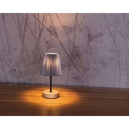 Stolní lampa MILA 1xE14/25W/230V bříza – FSC certifikováno