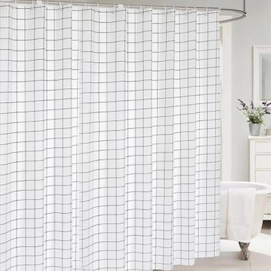 Sprchový závěs TORO EASY 178x199 cm bílá/černá