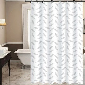 Sprchový závěs TORO PREMIUM 178x199 cm listy