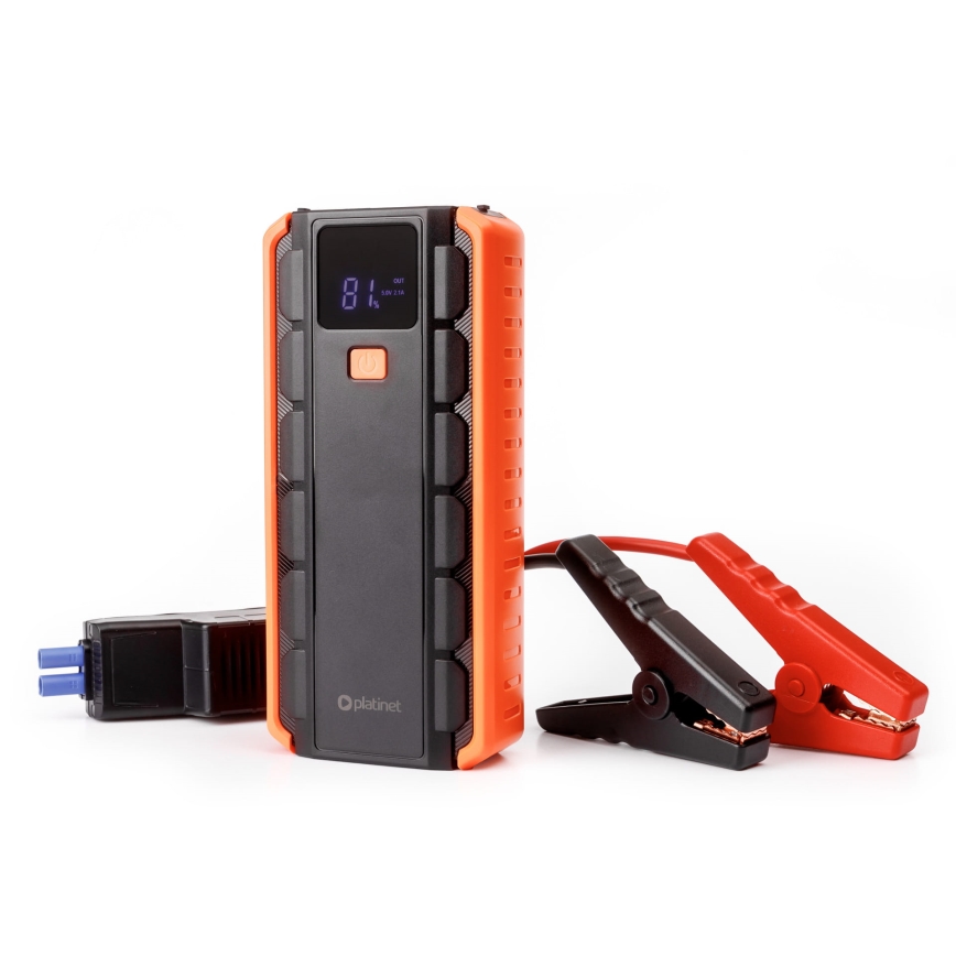 Startovací sada do auta 1000A s power bankou 12000 mAh PD 10W a LED svítilnou