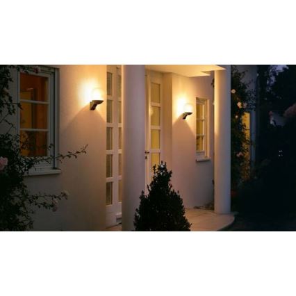 STEINEL 005535 - Venkovní nástěnné senzorové svítidlo L585S 1xE27/60W černá
