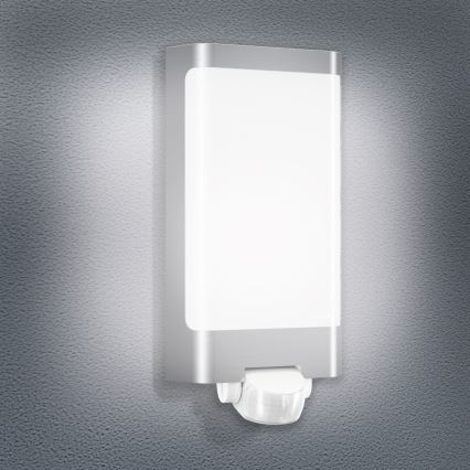 STEINEL 010461 - LED Venkovní svítidlo se senzorem L240LED LED/7,5W nerez IP44