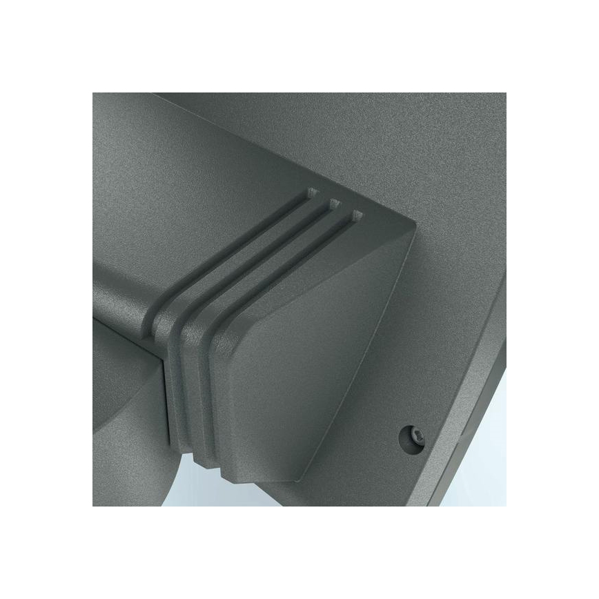 Steinel 012076 - Venkovní nástěnné svítidlo s čidlem XLED curved LED/10,5W/230V