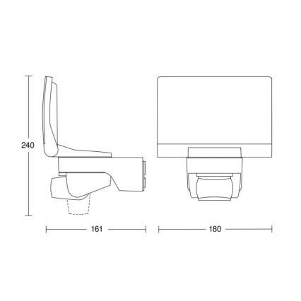 STEINEL 030056 - LED reflektor se senzorem XLED Home 2 XL LED/20W/230V IP44