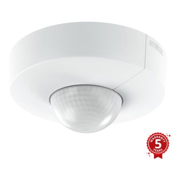 STEINEL 033446 - Venkovní senzor pohybu IS 3360 COM1 bílá IP54