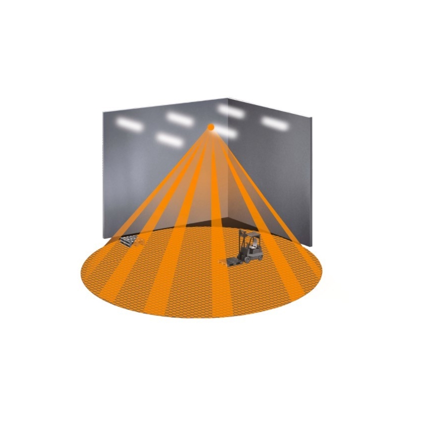 STEINEL 033569 - Venkovní senzor pohybu IS 3360 MX Highbay bílý IP54